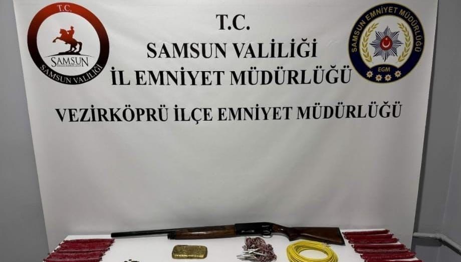 Samsun’da tarihi eser operasyonu: 1 gözaltı