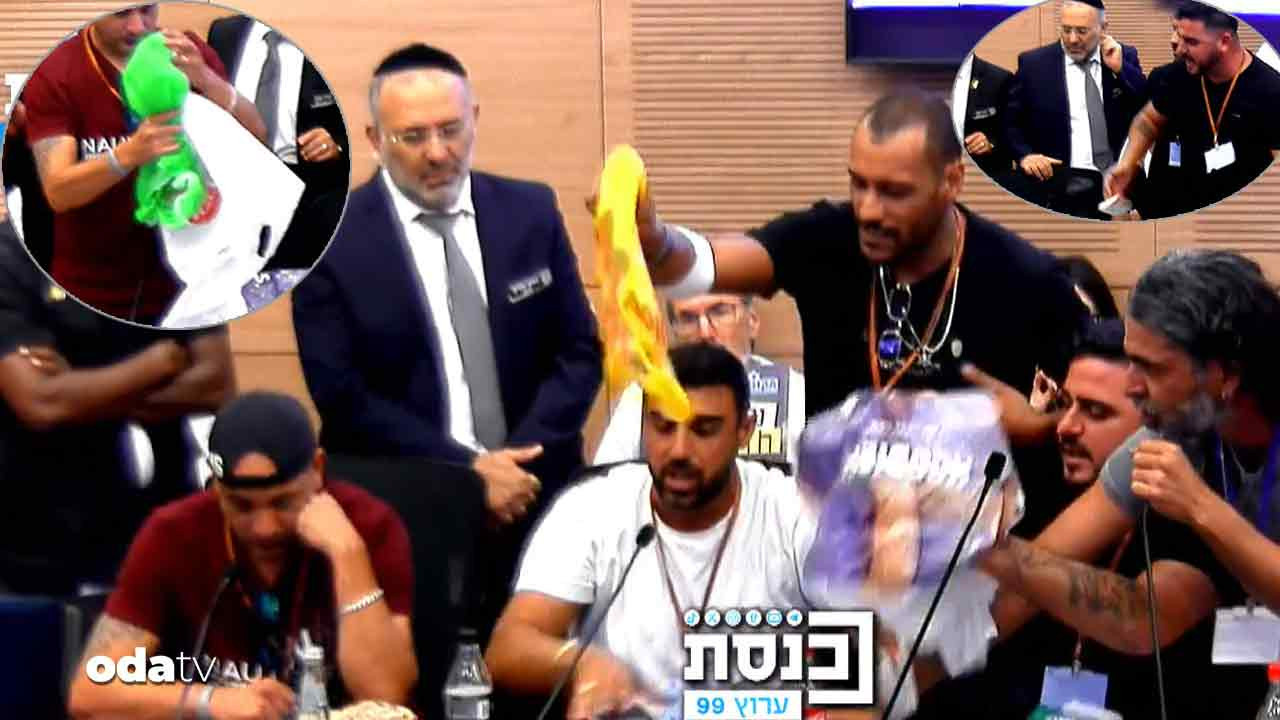 israil meclisinde sok protesto eski askerleri masaya doktu mAwJByCR