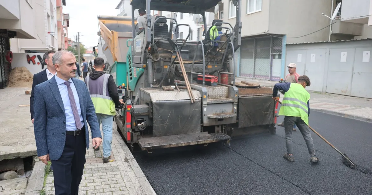 kocaeli cayirovada yollar yenileniyor U1wP7Ufj.webp