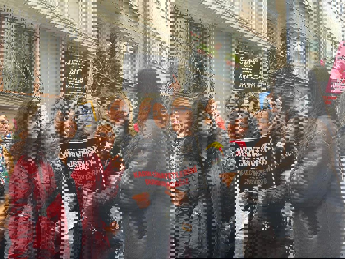 Kadın Cinayetine Karşı eylem