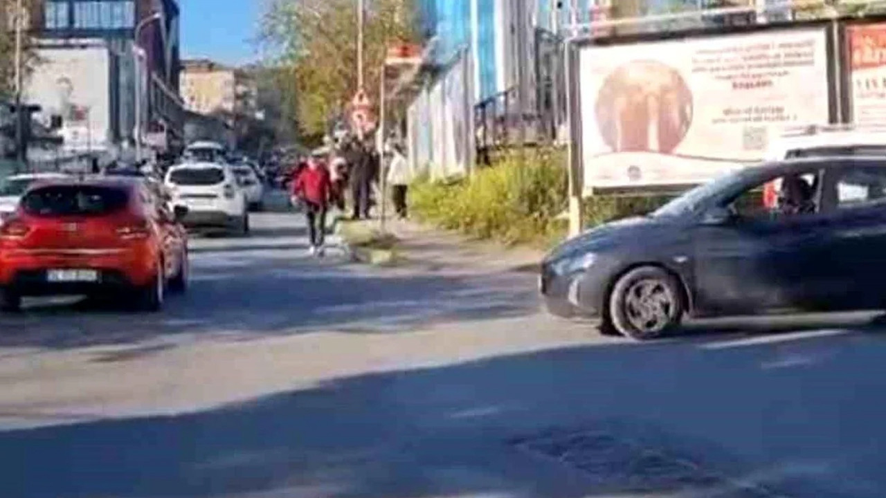 Motosiklet Sürücüsüne Saldırı: Kadın Sürücü Olayı Kışkırttı